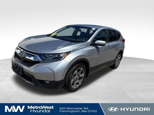 Lunar Silver Metallic 2018 Honda CR-V EX-L