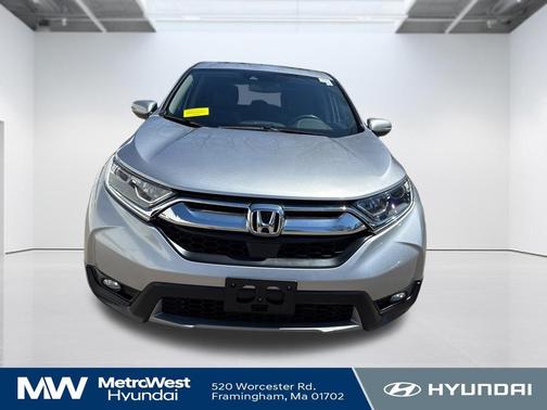 Lunar Silver Metallic 2018 Honda CR-V EX-L