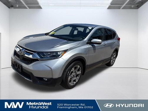 Lunar Silver Metallic 2018 Honda CR-V EX-L