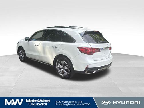 White Diamond Pearl 2019 Acura MDX 3.5L