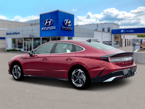 Ultimate red 2026 Hyundai SONATA SEL
