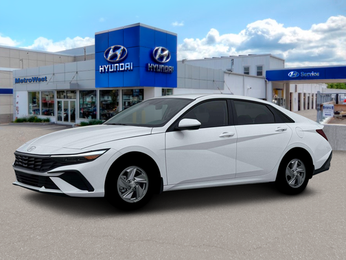 Serenity White 2026 Hyundai ELANTRA SE