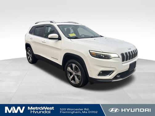 Bright White Clearcoat 2021 Jeep Cherokee Limited