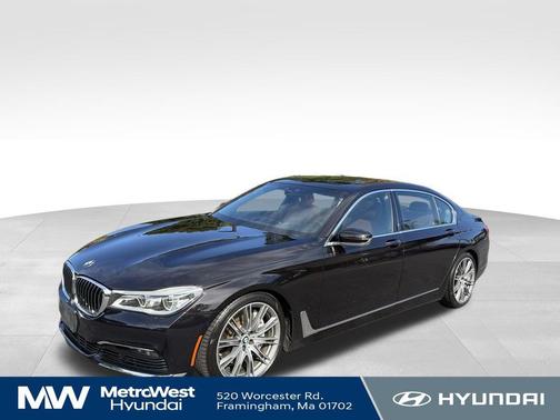 Black Metallic 2018 BMW 750 i xDrive