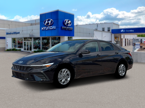 Abyss Black 2026 Hyundai ELANTRA HEV Blue