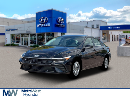 Abyss Black 2026 Hyundai ELANTRA HEV Blue
