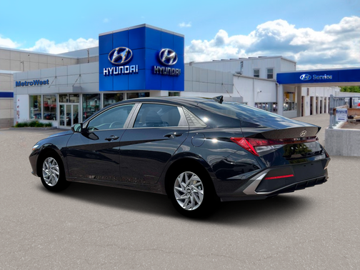 Abyss Black 2026 Hyundai ELANTRA HEV Blue