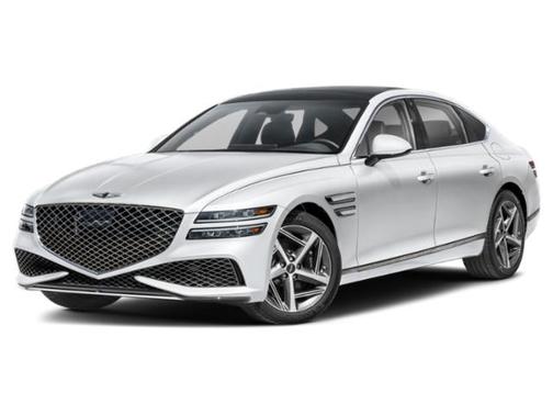 Alta White 2024 Genesis G80 3.5T Sport AWD