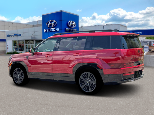 Ultimate Red 2026 Hyundai SANTA FE HEV Calligraphy