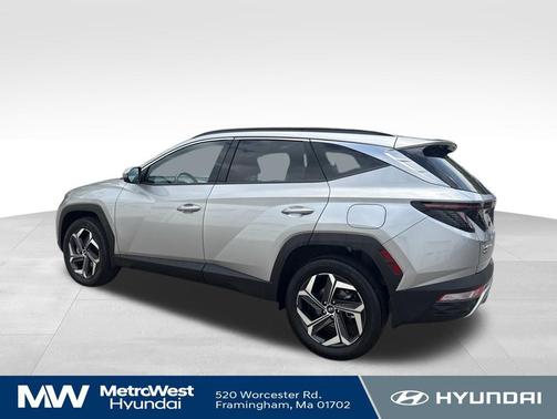Shimmering Silver 2023 Hyundai TUCSON Hybrid Limited