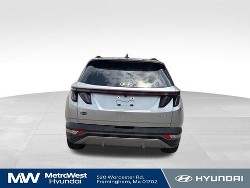 Shimmering Silver 2023 Hyundai TUCSON Hybrid Limited