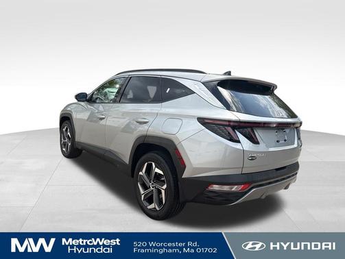 Shimmering Silver 2023 Hyundai TUCSON Hybrid Limited