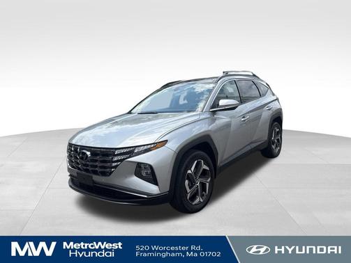 Shimmering Silver 2023 Hyundai TUCSON Hybrid Limited