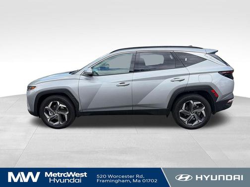 Shimmering Silver 2023 Hyundai TUCSON Hybrid Limited