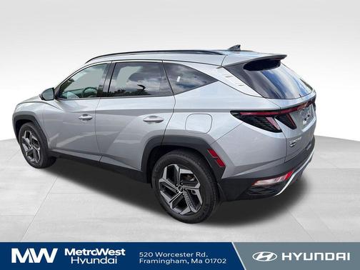 Shimmering Silver 2023 Hyundai TUCSON Hybrid Limited