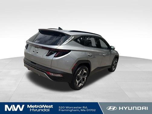 Shimmering Silver 2023 Hyundai TUCSON Hybrid Limited