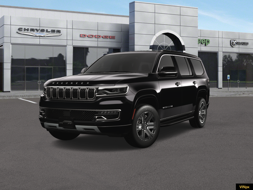 Diamond Black Crystal Pearlcoat 2024 Jeep Wagoneer Series II 4x4