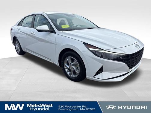 Serenity White Pearl 2023 Hyundai ELANTRA SE Sedan