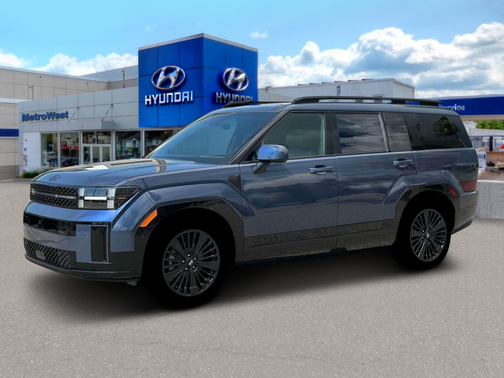 Atlantis Blue 2026 Hyundai SANTA FE HEV Calligraphy