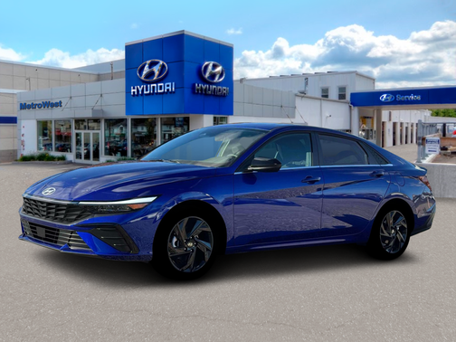 Intense Blue 2026 Hyundai ELANTRA Sport