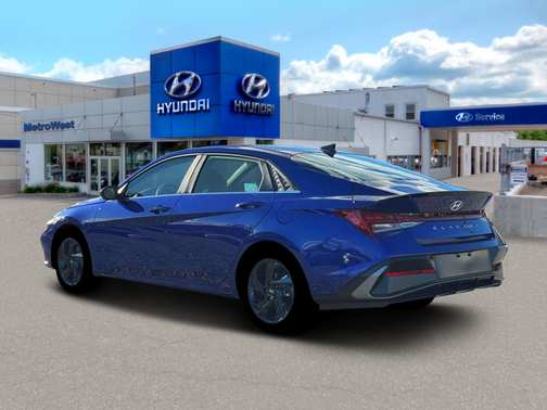 Intense Blue 2026 Hyundai ELANTRA Sport