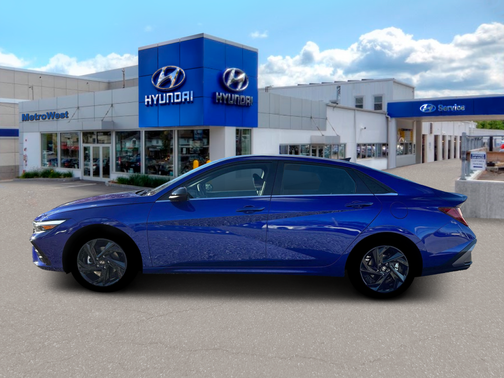 Intense Blue 2026 Hyundai ELANTRA Sport