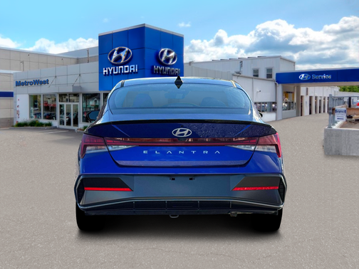 Intense Blue 2026 Hyundai ELANTRA Sport