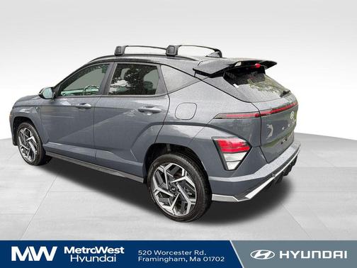 Ecotronic Gray Pearl w/Black Roof 2024 Hyundai KONA N Line