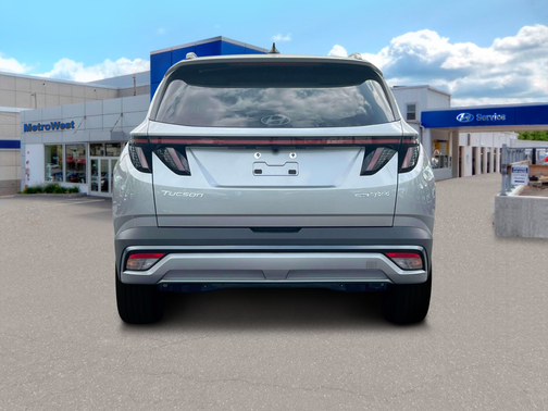 Shimmering Silver 2025 Hyundai TUCSON Hybrid SEL Convenience