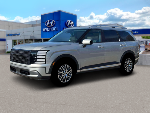 Typhoon Silver Metallic 2026 Hyundai PALISADE SEL Premium 8P