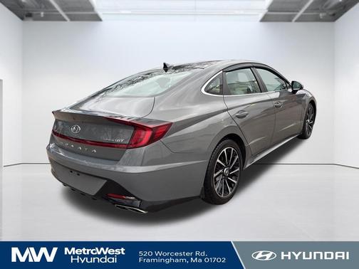 Hampton Gray 2021 Hyundai SONATA Limited