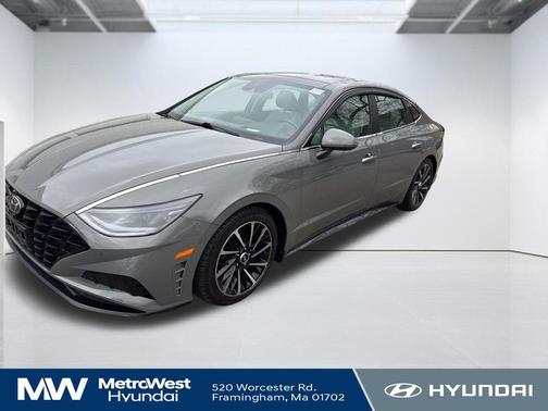 Hampton Gray 2021 Hyundai SONATA Limited