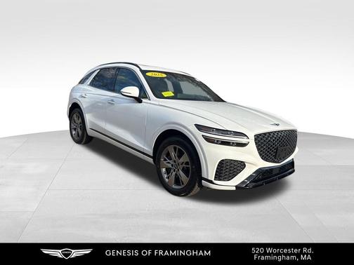 Alta White 2025 Genesis GV70 3.5T AWD Sport