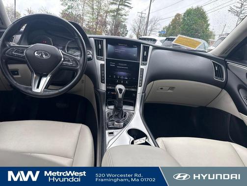 Grand Blue 2021 INFINITI Q50 3.0t LUXE
