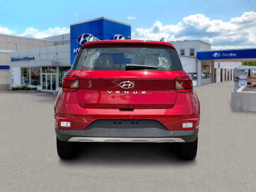 Ultimate Red 2024 Hyundai VENUE SEL
