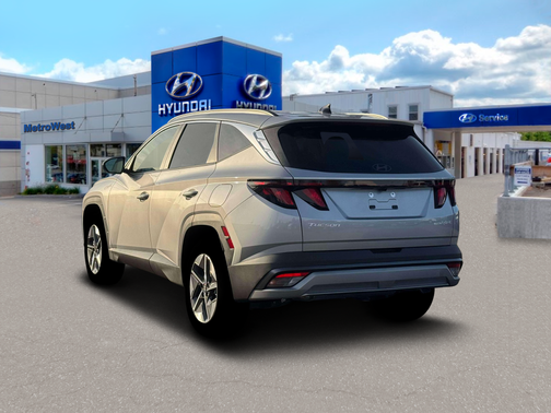 Shimmering Silver 2026 Hyundai TUCSON Hybrid SEL