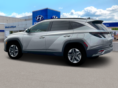 Shimmering Silver 2025 Hyundai TUCSON Hybrid SEL Convenience