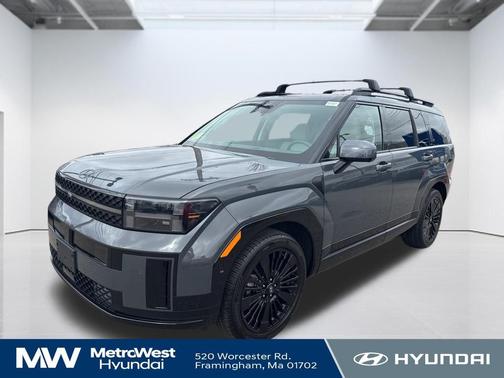 Ecotronic Gray 2026 Hyundai SANTA FE HEV Calligraphy