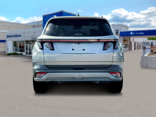Shimmering Silver 2025 Hyundai TUCSON Limited