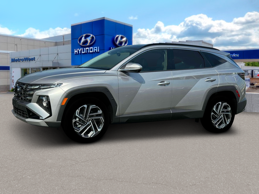 Shimmering Silver 2025 Hyundai TUCSON Limited