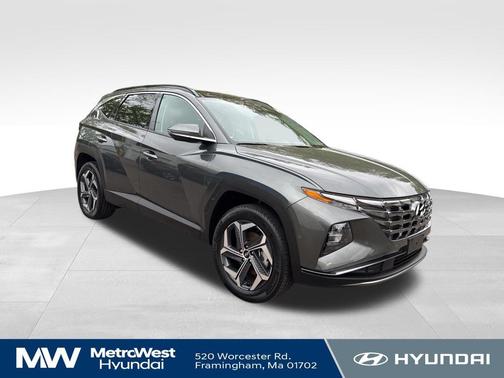 Amazon Gray 2024 Hyundai TUCSON Hybrid Limited