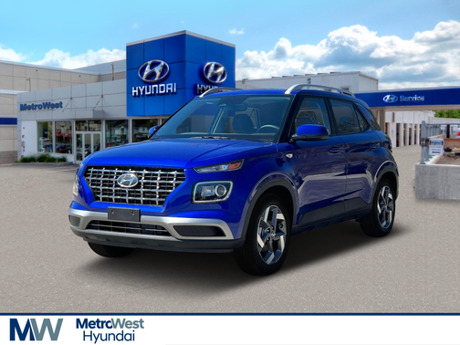 Intense Blue 2024 Hyundai VENUE SEL