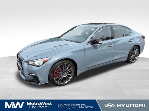 Slate Gray 2023 INFINITI Q50 3.0t RED SPORT 400