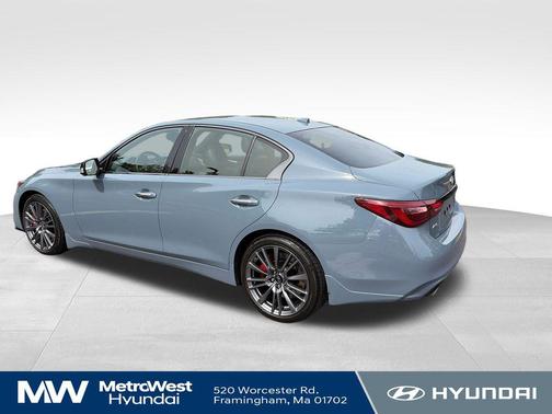 Slate Gray 2023 INFINITI Q50 3.0t RED SPORT 400