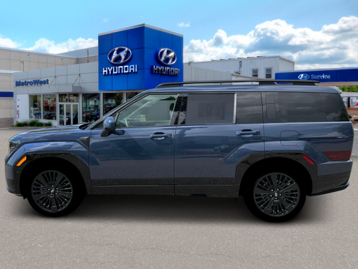 Atlantis Blue 2026 Hyundai SANTA FE HEV Calligraphy