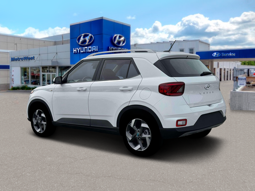 Lunar White 2026 Hyundai VENUE SEL