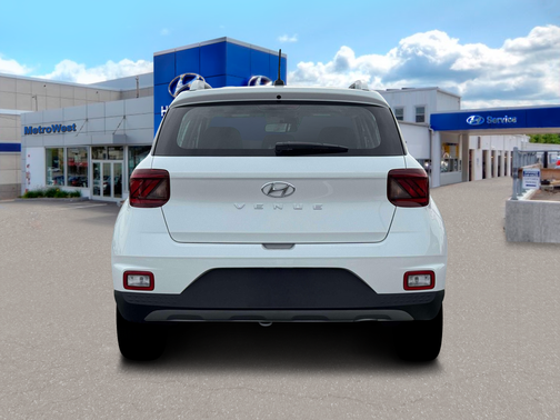 Lunar White 2026 Hyundai VENUE SEL