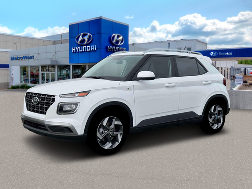 Lunar White 2026 Hyundai VENUE SEL