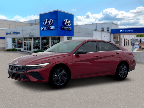 Ultimate Red 2026 Hyundai ELANTRA Sport