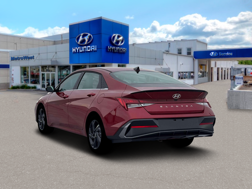 Ultimate Red 2026 Hyundai ELANTRA Sport